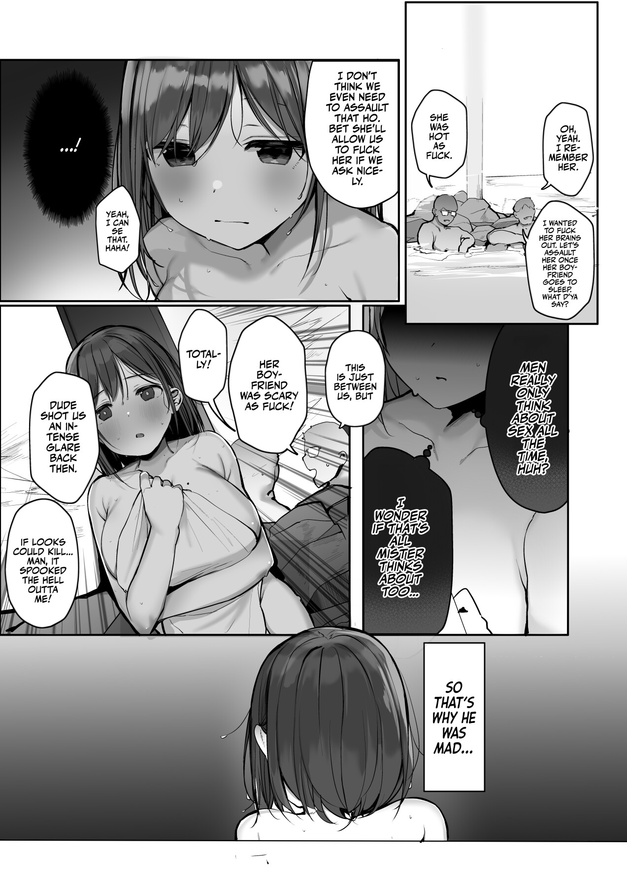 Hentai Manga Comic-Wanna Visit the Hot Springs, Mister?-Read-34